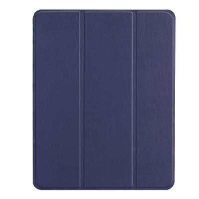 Tri-Fold Tablet Fodral till iPad Pro 12.9 (2018) - Mörkblå