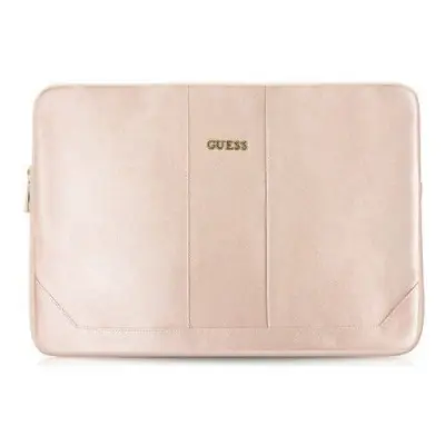 Guess Saffiano Sleeve (iPad Pro 12,9) - Svart