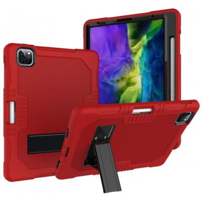 Trolsk Shock Proof Silicone Case (iPad Pro 12,9) - Blå/grön