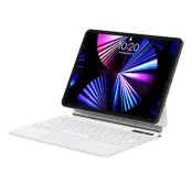 Baseus iPad 10 (2022) English Keyboard Skal Bluetooth - Vit