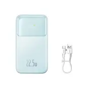 Baseus Powerbank med display 20000mAh 22.5W Comet Series - Blå