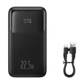 Baseus Powerbank med display 20000mAh 22.5W Comet Series - Svart