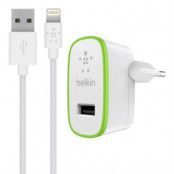 Belkin Väggladdare USB-A 12 W AC - Vit