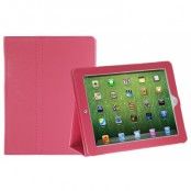 Book Slim Stand Väska till New iPAD (Magenta)
