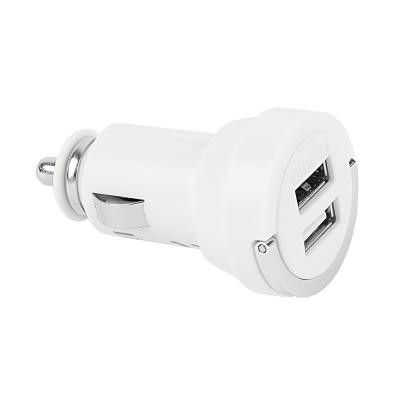 Champion Dual USB Laddare 12/24V 4A Vit