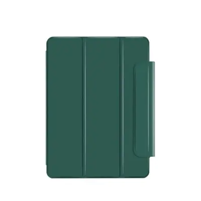 Comma Rider Case with Pencil Slot (iPad 11/iPad 10,9 (2022)) - Mörkgrön