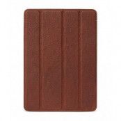 Decoded Leather Slim Cover (iPad 9,7) - Brun