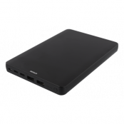 Deltaco Powerbank 20000mAh, USB-C, Lightning - Svart