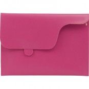 EPZI Sleeve case, portföljfodral i konstläder för surfplattor, rosa