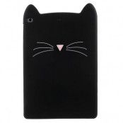 Fodral 3D för iPad 9.7 2017 - Svart Katt