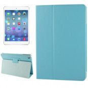 Fodral iPad Air Litchi - Blå