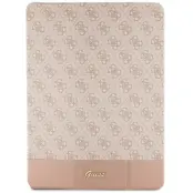 Guess iPad 10.9 (2022) Fodral 4G Stripe Allover - Rosa