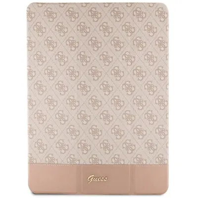 Guess iPad 10.9 (2022) Fodral 4G Stripe Allover - Rosa