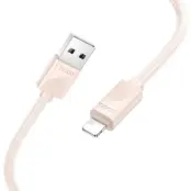 HOCO USB-A - Lightning 2.4A Kabel 1m X114 - Rosa