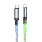 Hoco USB-C Till Lightning Kabel 20W 1m U112 - Grå