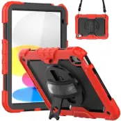 iPad 10.9"(2022)/iPad 11"(2025) Skal Drop-Proof - Röd