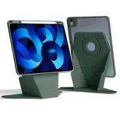 iPad Air 11"(2025/2024) Fodral Rotate Magnetiskt Detachable - Grön