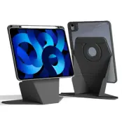 iPad Air 11"(2025/2024) Fodral Rotate Magnetiskt Detachable - Svart