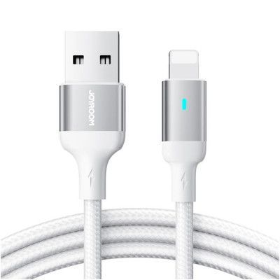 Joyroom A10 USB-A till Lightning kabel 1.2m - Vit