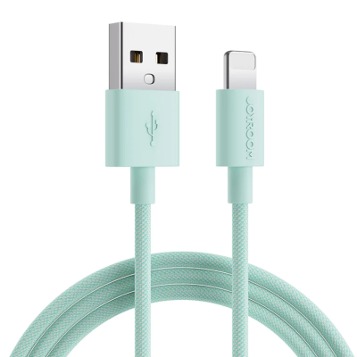 Joyroom USB-A till Lightning kabel 1m - Grön