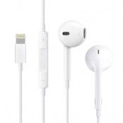 Lightning in-ear hörlurar för iPhone och iPad - Hörlurar med sladd och mikrofon För iPhone
