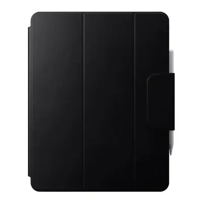 Nomad Leather Folio Plus (iPad Pro 13 (2024-2025)) - Svart