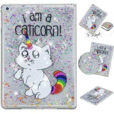Quicksand Glitter Caticorn Case (iPad)