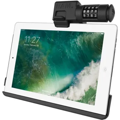 RAM Mount EZ-Roll'r Combo Locking Holder (iPad)