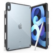 Ringke Fusion Härdt Glas TPU Bumper iPad Air 2020 - Svart