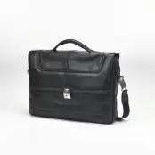 SAMSONITE Datorväska SIDAHO 15"Portfölj Svart Skinn