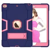 ShockProof TPU Skal med Stativfunktion för iPad 10.2"2019 - Blå/Rosa