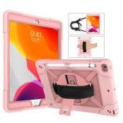 Skal med Rem & Stativfunktion för iPad 10.2" 2019 - Rosa