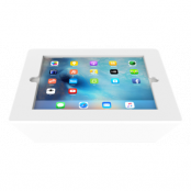 Skrivbordsstativ för 9,7" iPads, 125 lutning, aluminium - Vit