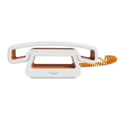 SWISSVOICE Telefonlur Hållare 3,5mm Vit/orange
