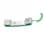 Swissvoice Telefonlur Vit Grön 3,5mm