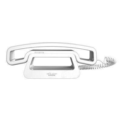 SWISSVOICE Telefonlur Vit inkl Hållare 3,5mm