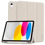 Tech-Protect iPad 10.9 (2022) Fodral med pennfack - Starlight