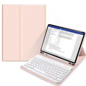 Tech-Protect iPad (2022) Fodral med Tangentbord + SC PEN - Rosa