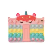 Trolsk Kids Case with strap - Bubble Unicorn (iPad 9,7)