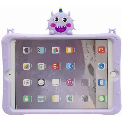 Trolsk Barnskal med Rem - Monster (iPad 10,2)