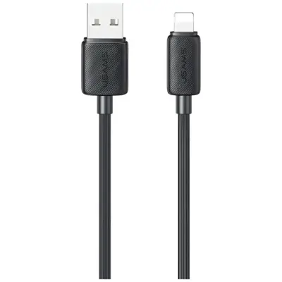 Usams USB-A till Lightning Kabel 1m KY Series - Svart