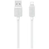 Usams USB-A Till Lightning Kabel 1m KY Series - Vit