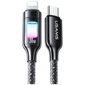 USAMS USB-C Till Lightning Kabel 30W 1.2m TC - Tarnish