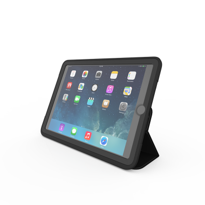 ZAGG RUGGED MESSENGER CASE IPAD 9.7/IPAD 2018 BLACK RETAIL PACKAGING
