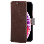 Champion Slim Wallet Case iPhone 11 Pro Max - Brun