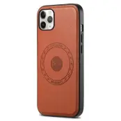 DENIOR iPhone 11 Pro Max Skal i PU-läder - Brun