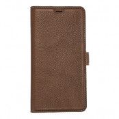 Essentials iPhone 11 Pro Max, Läder wallet avtagbar, brun