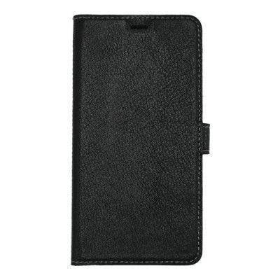 Essentials iPhone 11 Pro Max, Läder wallet avtagbar, svart