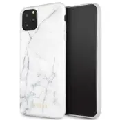Guess iPhone 11 Pro Max skal Vit Marble