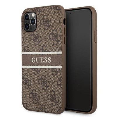 Guess Skal iPhone 11 Pro Max 4G Stripe - Brun